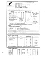 MDLS-16268B-ST-LV-NEGBLUE-LED04G Datasheet Page 2