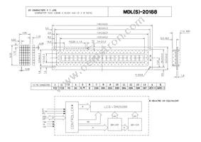 MDLS-20188-C-LV-G Datasheet Cover