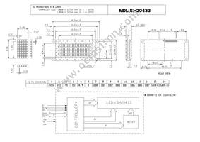 MDLS-20433-LV-G Datasheet Cover