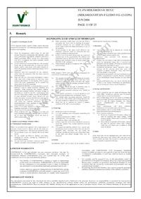 MDLS-40263-C-HT-HV-FSTN-LED3G Datasheet Page 13