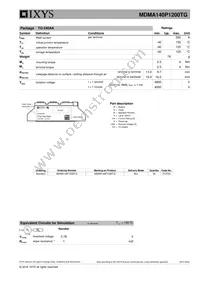 MDMA140P1200TG Datasheet Page 3