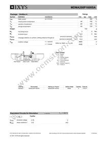MDMA200P1600SA Datasheet Page 3