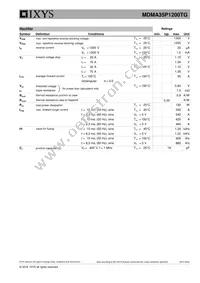 MDMA35P1200TG Datasheet Page 2