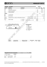 MDMA35P1200TG Datasheet Page 3