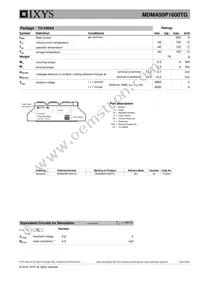 MDMA50P1600TG Datasheet Page 3