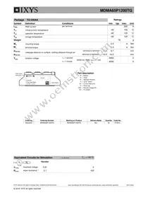 MDMA65P1200TG Datasheet Page 3