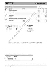 MDMA65P1600TG Datasheet Page 3