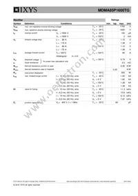 MDMA85P1600TG Datasheet Page 2