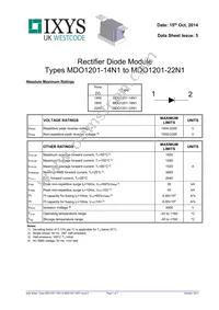 MDO1201-22N1 Datasheet Cover