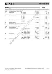 MDO600-16N1 Datasheet Page 2
