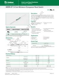 MDRR-DT-40-45-F Datasheet Cover
