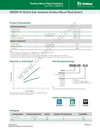 MDSM-10B-10-15 Datasheet Page 2