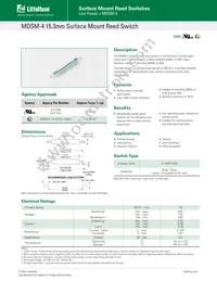 MDSM-4R-22-38 Datasheet Cover