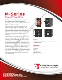 ME1-B-12-430-1 A16-2-J Datasheet Cover