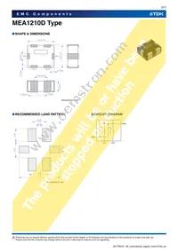 MEA1210D501RT001 Datasheet Page 5