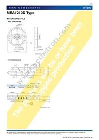 MEA1210D501RT001 Datasheet Page 7