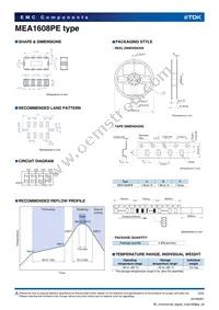 MEA1608PE360TA0G Datasheet Page 3