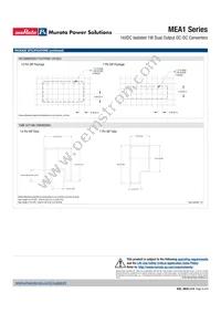 MEA1D2405DC Datasheet Page 9