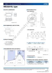 MEA2010L50R0 Datasheet Page 3
