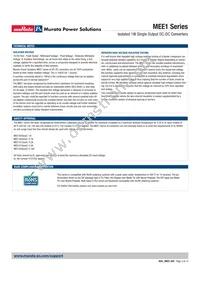 MEE1S1515DC Datasheet Page 3