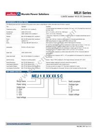 MEJ1D2405SC Datasheet Page 4