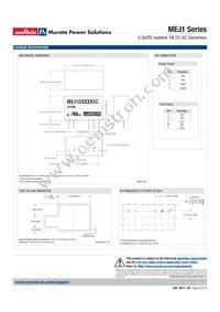 MEJ1D2405SC Datasheet Page 10
