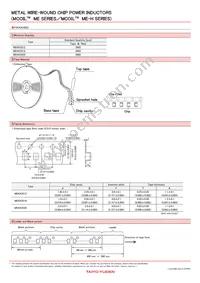 MEKK2520T4R7M Datasheet Page 3