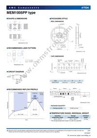 MEM1005PP251T001 Datasheet Page 3