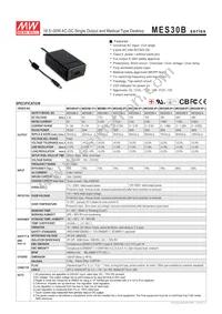 MES30B-8P1J Datasheet Cover