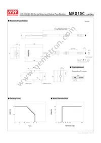 MES30C-6P1J Datasheet Page 2