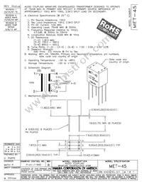 MET-45 Datasheet Cover