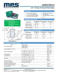 MEZD41502A-C Datasheet Cover