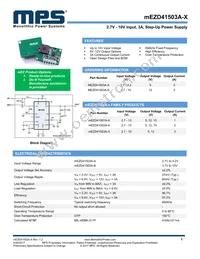 MEZD41503A-A Datasheet Cover