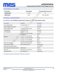 MEZDPD3603AS-8502 Datasheet Page 2