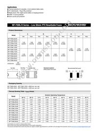 MF-FSML300/6-2 Datasheet Page 2