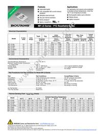 MF-LS340S Datasheet Cover