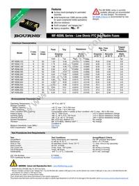 MF-NSML300-2 Datasheet Cover