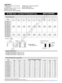 MF-NSML300-2 Datasheet Page 2