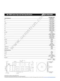 MF-PSMF110X-2 Datasheet Page 4