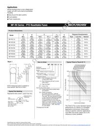 MF-RX375-AP-99 Datasheet Page 2
