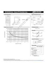 MF-SD013/250-2 Datasheet Page 2