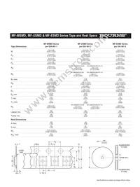 MF-USMD110-2 Datasheet Page 4