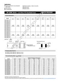 MF-USML450-2 Datasheet Page 2