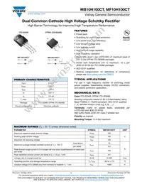 MF10H100CTHE3_A/P Datasheet Cover