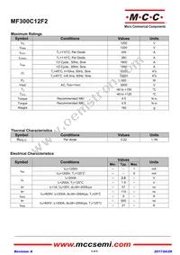 MF200C12F2-BP Datasheet Page 2