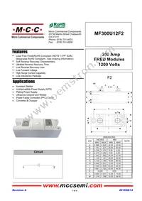 MF300U12F2-BP Datasheet Cover