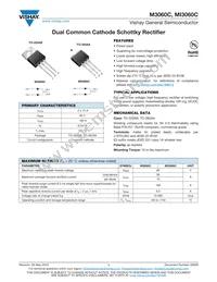 MF3060C-E3/4W Datasheet Cover