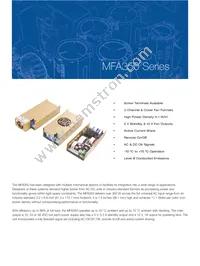 MFA350PS12 Datasheet Cover