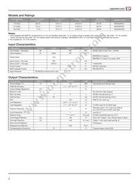 MFA350PS12 Datasheet Page 2