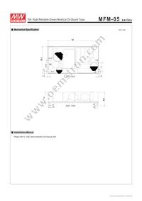 MFM-05-3.3 Datasheet Page 4